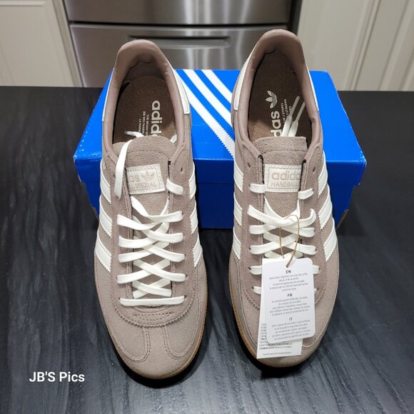 ADIDAS SPEZIAL ORIGINALS SNEAKERS EARTH STRATA/WHITE BIG KIDS/WOMENS FREE SHIP - Picture 2 of 16